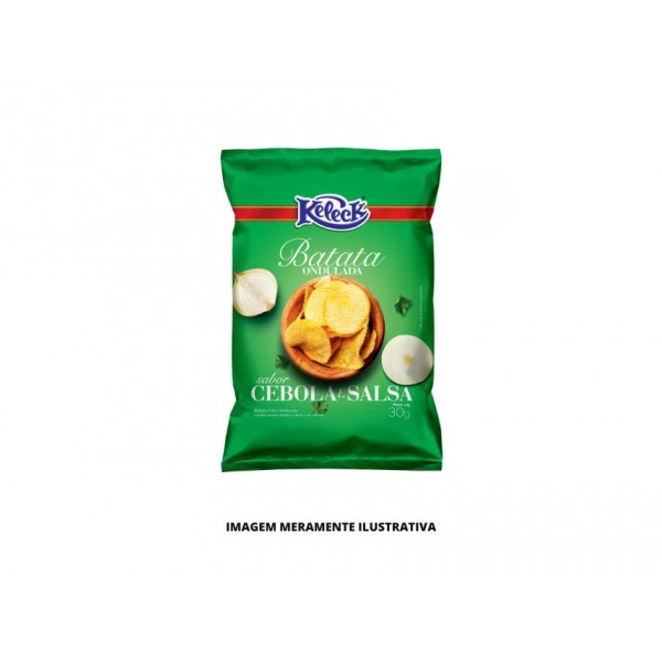 BATATA CEBOLA E SALSA KELECK 1X14X30G